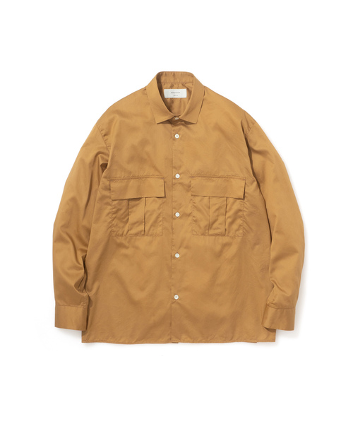 Sandinista(サンディニスタ)の「Military Sateen Shirt / サテンミリタリーシャツ(シャツ/ブラウス・メンズ・ブラック/オリーブ/その他1・SMALL/MEDIUM/LARGE)」の16枚目の写真