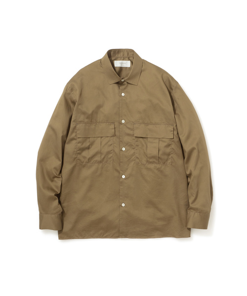 Sandinista(サンディニスタ)の「Military Sateen Shirt / サテンミリタリーシャツ(シャツ/ブラウス・メンズ・ブラック/オリーブ/その他1・SMALL/MEDIUM/LARGE)」の17枚目の写真
