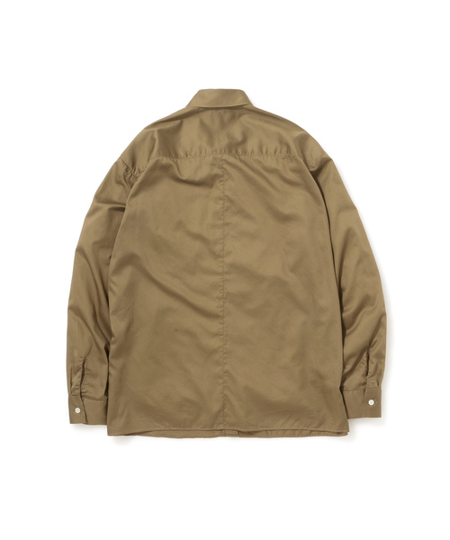 Sandinista(サンディニスタ)の「Military Sateen Shirt / サテンミリタリーシャツ(シャツ/ブラウス・メンズ・ブラック/オリーブ/その他1・SMALL/MEDIUM/LARGE)」の18枚目の写真