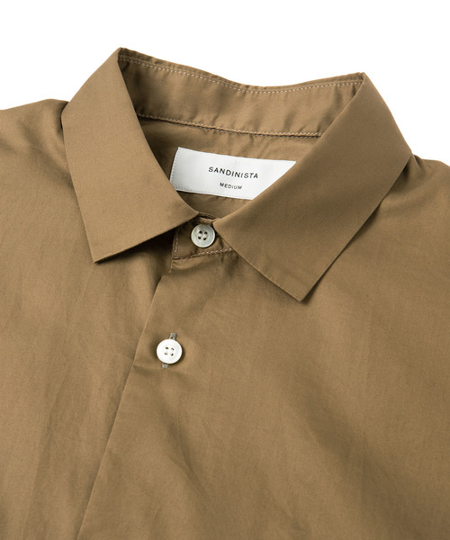 Sandinista(サンディニスタ)の「Military Sateen Shirt / サテンミリタリーシャツ(シャツ/ブラウス・メンズ・ブラック/オリーブ/その他1・SMALL/MEDIUM/LARGE)」の19枚目の写真