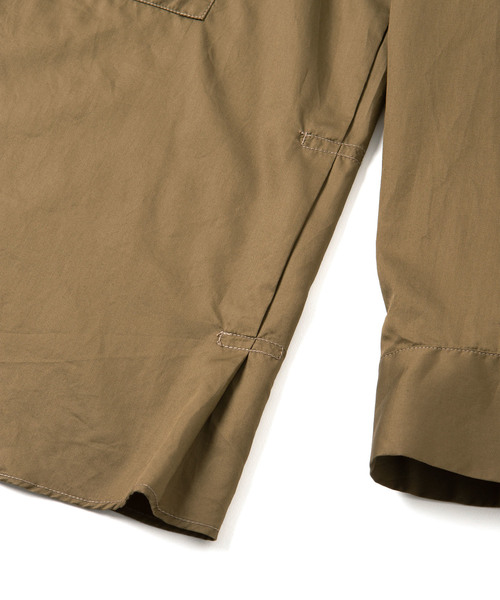 Sandinista(サンディニスタ)の「Military Sateen Shirt / サテンミリタリーシャツ(シャツ/ブラウス・メンズ・ブラック/オリーブ/その他1・SMALL/MEDIUM/LARGE)」の21枚目の写真