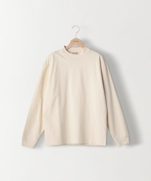 Steven Alan（スティーブンアラン）の「＜Steven Alan＞TURKEY LOOSE MOCK NECK LONG SLEEVES/カットソー（Tシャツ/カットソー・メンズ・グレー/ナチュラル/ブラック・X-LARGE/LARGE/MEDIUM/SMALL）」の3枚目の写真