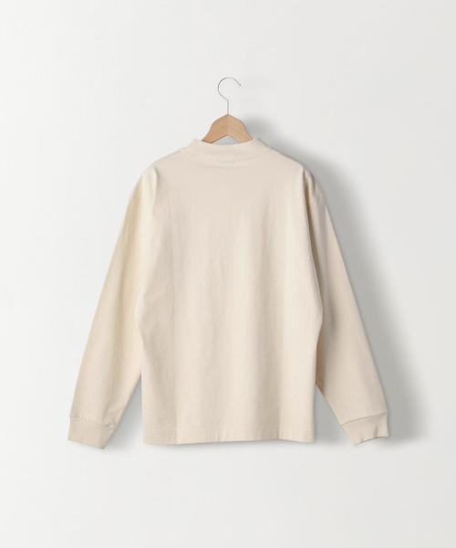 Steven Alan（スティーブンアラン）の「＜Steven Alan＞TURKEY LOOSE MOCK NECK LONG SLEEVES/カットソー（Tシャツ/カットソー・メンズ・グレー/ナチュラル/ブラック・X-LARGE/LARGE/MEDIUM/SMALL）」の17枚目の写真