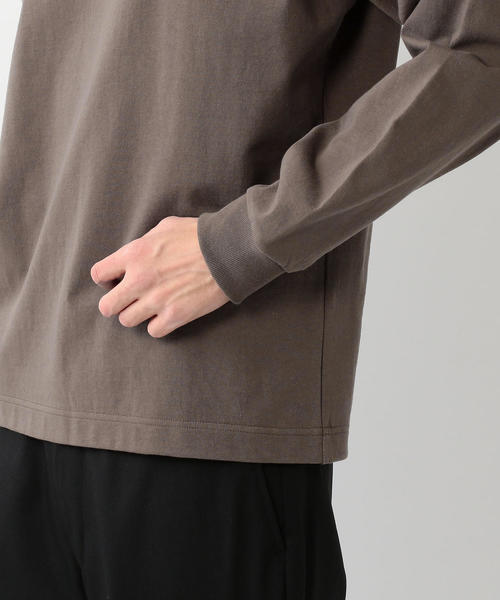 Steven Alan（スティーブンアラン）の「＜Steven Alan＞TURKEY LOOSE MOCK NECK LONG SLEEVES/カットソー（Tシャツ/カットソー・メンズ・グレー/ナチュラル/ブラック・X-LARGE/LARGE/MEDIUM/SMALL）」の15枚目の写真