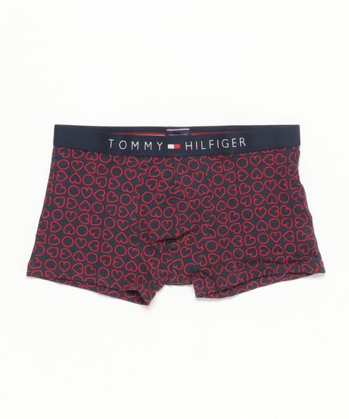 Tommy Hilfiger トミーヒルフィガー の ハートプリントトランクス ボクサーパンツ Wear