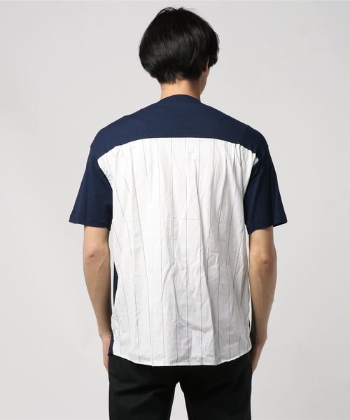 β MEN（ベータメン）の「コンビネーションTシャツ（Tシャツ/カットソー・メンズ・ネイビー・MEDIUM/LARGE）」の3枚目の写真