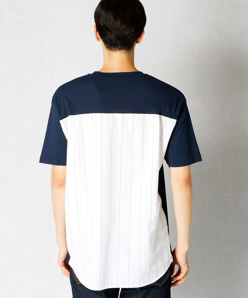 β MEN（ベータメン）の「コンビネーションTシャツ（Tシャツ/カットソー・メンズ・ネイビー・MEDIUM/LARGE）」の9枚目の写真