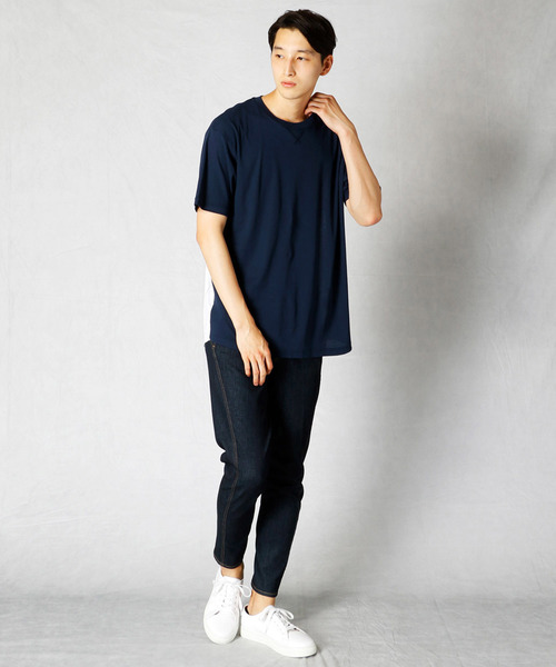β MEN（ベータメン）の「コンビネーションTシャツ（Tシャツ/カットソー・メンズ・ネイビー・MEDIUM/LARGE）」の8枚目の写真