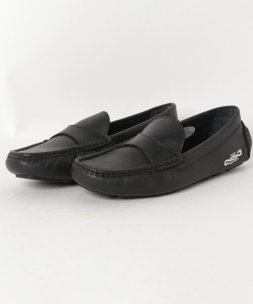 TOP SEVEN(トップセブン)の「トップセブン 19SS TS-5524(モカシン/デッキシューズ・メンズ・ホワイト/ブラック・43/40/42/41/44)」の2枚目の写真