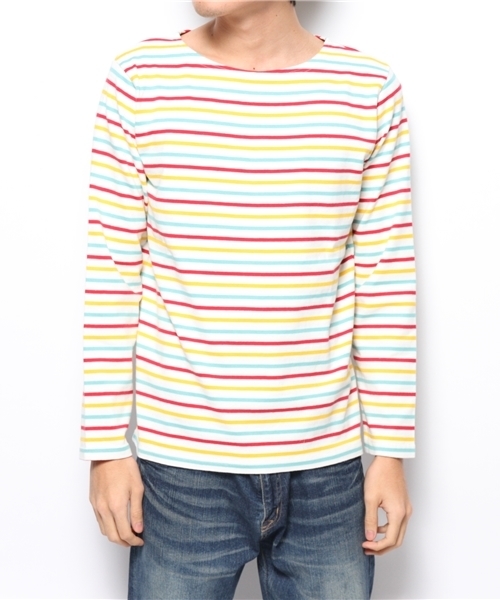 BEAMS（ビームス）の「BEAMS / テンジクボーダー ボートネックカットソー（Tシャツ/カットソー・メンズ・その他1/その他2/その他3・SMALL/MEDIUM/LARGE/X-LARGE）」の10枚目の写真