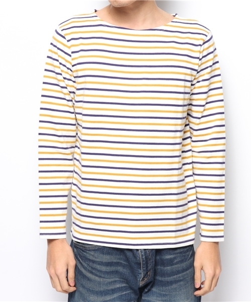 BEAMS（ビームス）の「BEAMS / テンジクボーダー ボートネックカットソー（Tシャツ/カットソー・メンズ・その他1/その他2/その他3・SMALL/MEDIUM/LARGE/X-LARGE）」の11枚目の写真