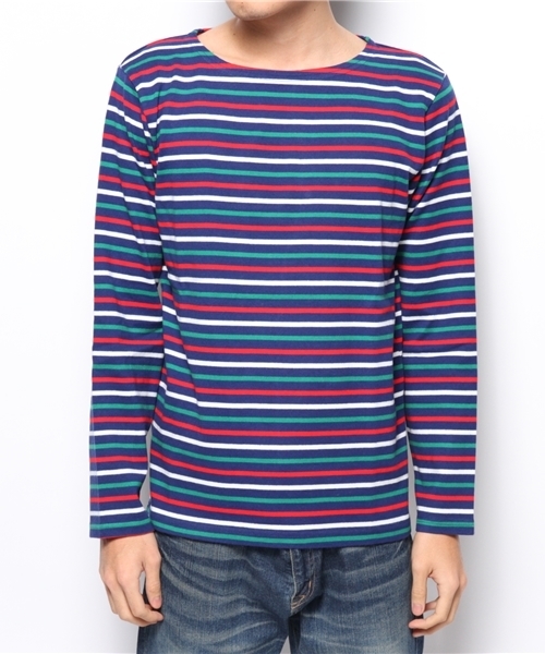 BEAMS（ビームス）の「BEAMS / テンジクボーダー ボートネックカットソー（Tシャツ/カットソー・メンズ・その他1/その他2/その他3・SMALL/MEDIUM/LARGE/X-LARGE）」の12枚目の写真