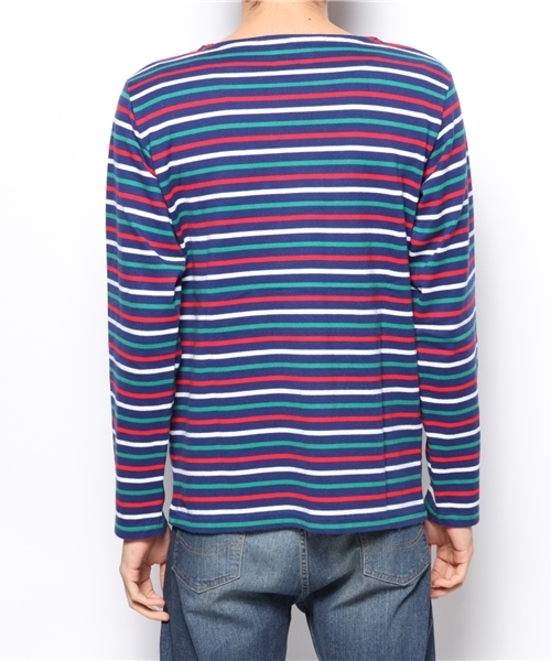 BEAMS（ビームス）の「BEAMS / テンジクボーダー ボートネックカットソー（Tシャツ/カットソー・メンズ・その他1/その他2/その他3・SMALL/MEDIUM/LARGE/X-LARGE）」の5枚目の写真