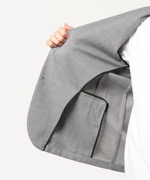 JOURNAL STANDARD（ジャーナルスタンダード）の「【SOLOTEX】TW TRO ジャケット♯（テーラードジャケット・メンズ・ライトグレー/ネイビー/グレー・SMALL/MEDIUM/LARGE）」の11枚目の写真