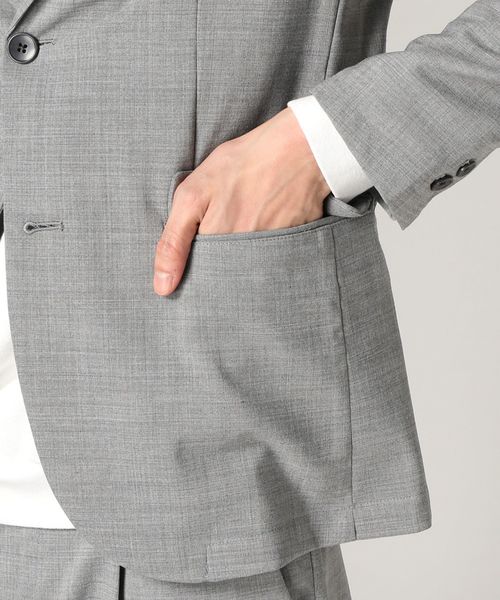 JOURNAL STANDARD（ジャーナルスタンダード）の「【SOLOTEX】TW TRO ジャケット♯（テーラードジャケット・メンズ・ライトグレー/ネイビー/グレー・SMALL/MEDIUM/LARGE）」の9枚目の写真