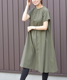 rps | コットンウォッシュバックタックワンピース(ワンピース)