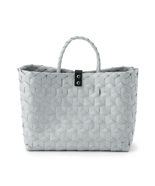 A/C DESIGN BY ALPHA CUBIC（エーシーデザインバイアルファキュービック）の「メルカドトートバック（トートバッグ・レディース・グレー/ネイビー・フリー）」の12枚目の写真