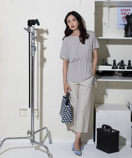 A/C DESIGN BY ALPHA CUBIC（エーシーデザインバイアルファキュービック）の「メルカドトートバック（トートバッグ・レディース・グレー/ネイビー・フリー）」の13枚目の写真