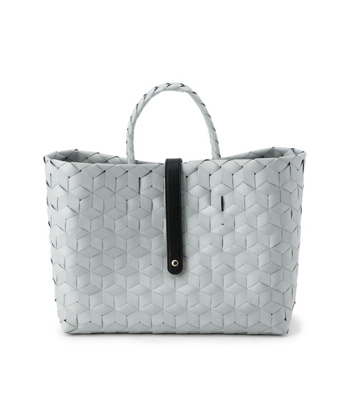 A/C DESIGN BY ALPHA CUBIC（エーシーデザインバイアルファキュービック）の「メルカドトートバック（トートバッグ・レディース・グレー/ネイビー・フリー）」の18枚目の写真