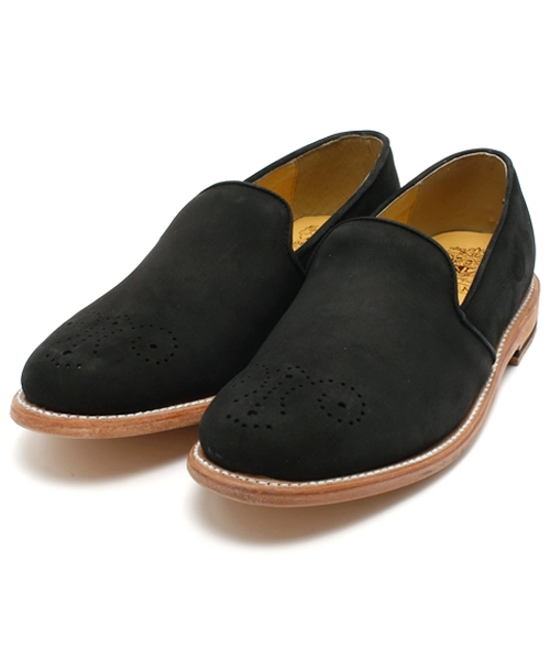 CIAOPANIC（チャオパニック）の「【CAMINAND】　BrogueingSlipOn（ドレスシューズ・メンズ・ブラック/ベージュ/ホワイト・8/9）」の5枚目の写真