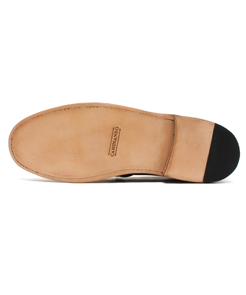 CIAOPANIC（チャオパニック）の「【CAMINAND】　BrogueingSlipOn（ドレスシューズ・メンズ・ブラック/ベージュ/ホワイト・8/9）」の8枚目の写真