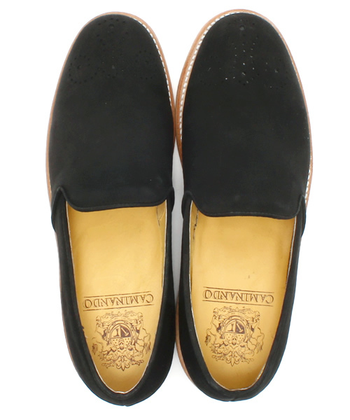 CIAOPANIC（チャオパニック）の「【CAMINAND】　BrogueingSlipOn（ドレスシューズ・メンズ・ブラック/ベージュ/ホワイト・8/9）」の13枚目の写真