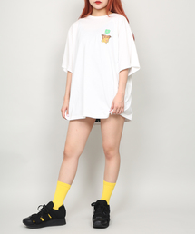 PUNYUS | ワンポイント草Tシャツ(Tシャツ/カットソー)