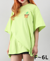 PUNYUS | ワンポイント草Tシャツ(Tシャツ/カットソー)