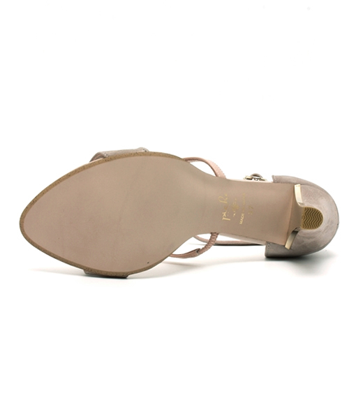 PICHE ABAHOUSE（ピシェ アバハウス）の「メタルヒールサンダル（サンダル・レディース・ライトグリーン/ライトブルー/ベージュ・37/38/35/36/40/34/39）」の5枚目の写真