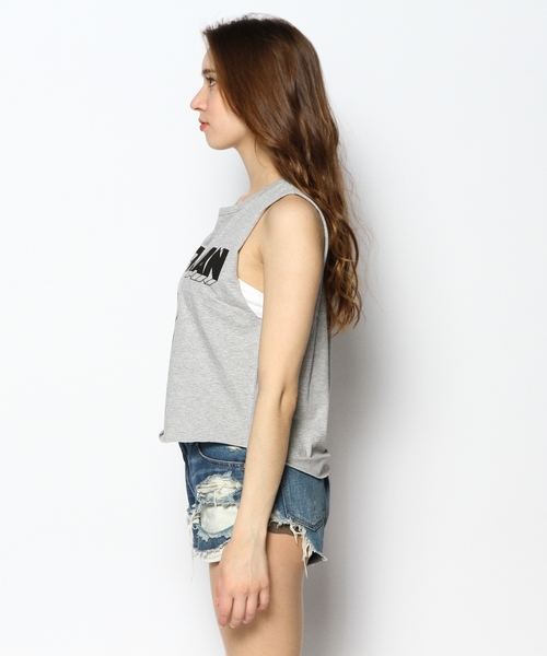 DANCE LB-03(ダンス エルビー・ゼロスリー)の「BARTMAN14 ノースリトップス(Tシャツ/カットソー・レディース・ホワイト系/グレー系/ブラック系・FREE)」の10枚目の写真