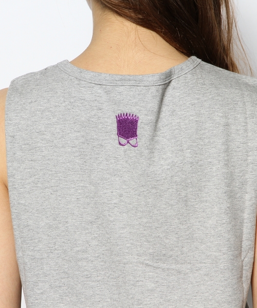 DANCE LB-03(ダンス エルビー・ゼロスリー)の「BARTMAN14 ノースリトップス(Tシャツ/カットソー・レディース・ホワイト系/グレー系/ブラック系・FREE)」の6枚目の写真