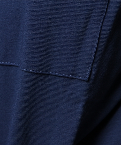 ROSE BUD(ローズバッド)の「LCTT-14197 V/N S/S PKT-T(Tシャツ/カットソー・レディース・ホワイト/ブラック/サンドベージュ/ネイビー・ONE SIZE)」の9枚目の写真