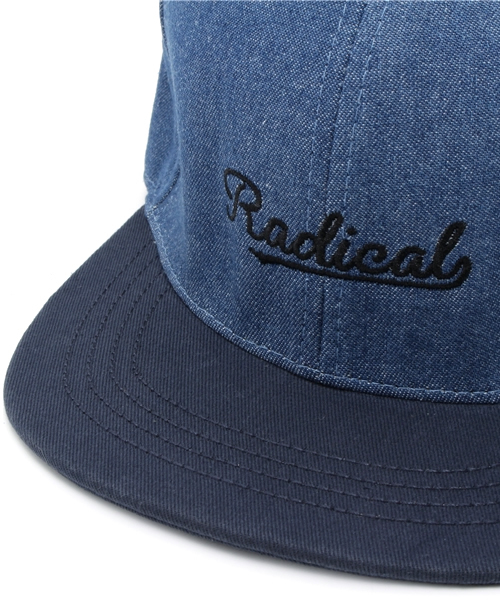 WEGO（ウィゴー）の「WEGO/デニムロゴBBキャップ（キャップ・メンズ・ホワイト/ネイビー/イエロー・FREE）」の11枚目の写真