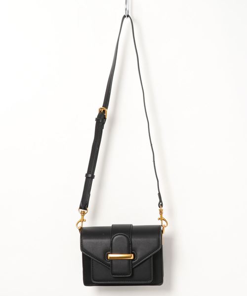 DouDou（ドゥドゥ）の「ショルダーバッグ（ショルダーバッグ・レディース・キャメル/ブラック・FREE）」の2枚目の写真