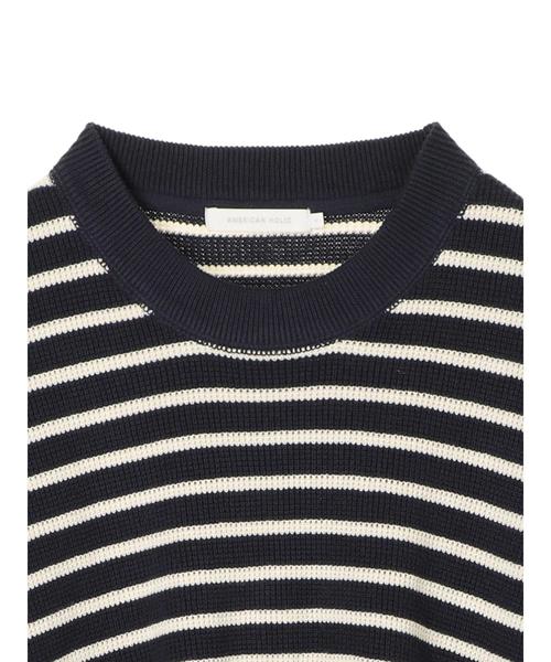 AMERICAN HOLIC(アメリカンホリック)の「ミニハイネックワッフルニットプルオーバー *(ニット/セーター・レディース・ネイビー/ピンク/イエロー/アイボリー/ホワイト系その他4/ブルー系その他2・MEDIUM/LARGE)」の18枚目の写真