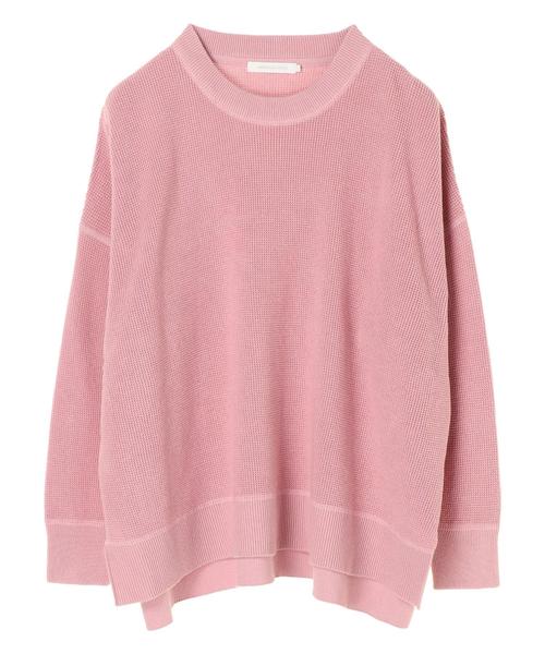 AMERICAN HOLIC(アメリカンホリック)の「ミニハイネックワッフルニットプルオーバー *(ニット/セーター・レディース・ネイビー/ピンク/イエロー/アイボリー/ホワイト系その他4/ブルー系その他2・MEDIUM/LARGE)」の14枚目の写真