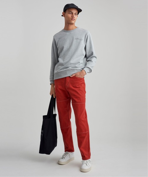 Saturdays NYC(サタデーズ ニューヨークシティ )の「Bowery Cosmo Crew Sweatshirt(スウェット・メンズ・グレー/ブルー・XL/XS/S/M/L)」の5枚目の写真