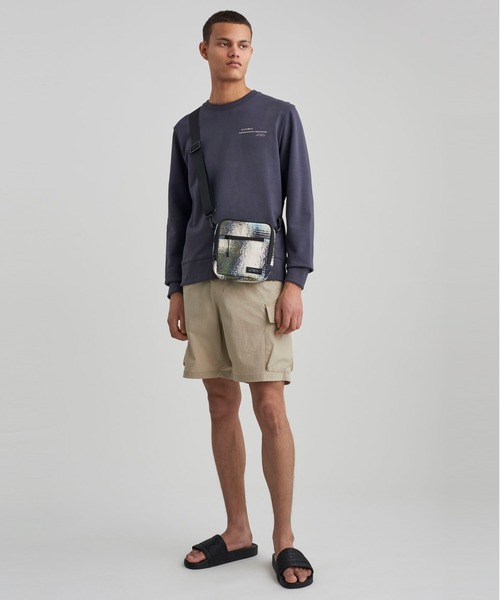 Saturdays NYC(サタデーズ ニューヨークシティ )の「Bowery Cosmo Crew Sweatshirt(スウェット・メンズ・グレー/ブルー・XL/XS/S/M/L)」の8枚目の写真