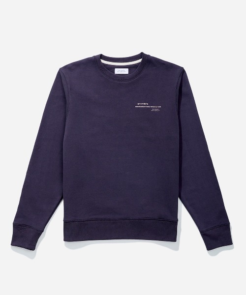 Saturdays NYC(サタデーズ ニューヨークシティ )の「Bowery Cosmo Crew Sweatshirt(スウェット・メンズ・グレー/ブルー・XL/XS/S/M/L)」の11枚目の写真