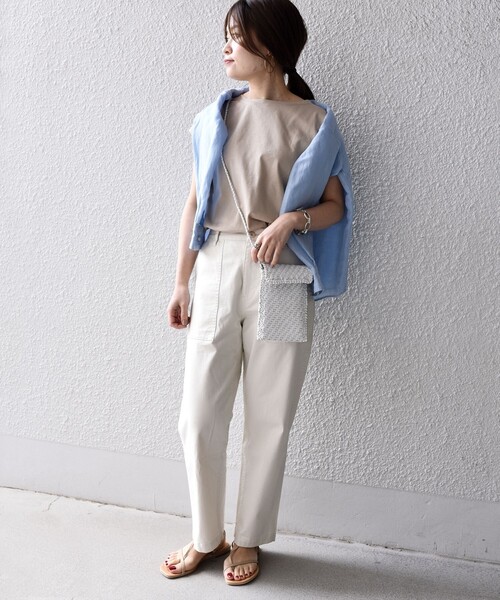 刺繍入りストラップレストップス - オフホワイト | ZARA Japan