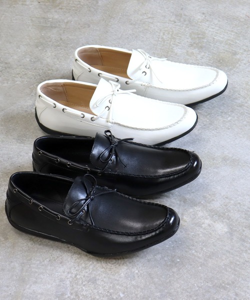 LASSU&FRISS(ラスアンドフリス)の「LASSU&FRISS / 軽量ドライビングシューズ(922)(モカシン/デッキシューズ・メンズ・ブラック/ホワイト/ブラウン/レッド・40/39/41/42/43/44)」の11枚目の写真