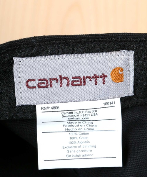 Carhartt（カーハート）の「carhartt（カーハート）ODESSA CAP/キャップ メンズ レディース ユニセックス/ウォッシュ加工（キャップ・メンズ・ブラウン/ブラック/アーミー/ネイビー/グレー/ライトベージュ/ワインレッド・FREE）」の16枚目の写真