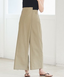 KOBE LETTUCE | リネンブレンドアシメラップパンツ(その他パンツ)
