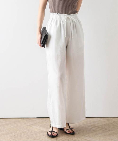 SUGAR BISKET(シュガービスケット)の「冷感リラックスパンツ(その他パンツ・レディース・ホワイト/ブラック/ベージュ/オリーブ/ブルー/ライトブラウン/グリーン・M/L)」の16枚目の写真