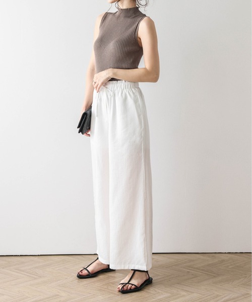 SUGAR BISKET(シュガービスケット)の「冷感リラックスパンツ(その他パンツ・レディース・ホワイト/ブラック/ベージュ/オリーブ/ブルー/ライトブラウン/グリーン・M/L)」の17枚目の写真