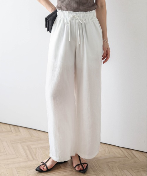 SUGAR BISKET(シュガービスケット)の「冷感リラックスパンツ(その他パンツ・レディース・ホワイト/ブラック/ベージュ/オリーブ/ブルー/ライトブラウン/グリーン・M/L)」の19枚目の写真