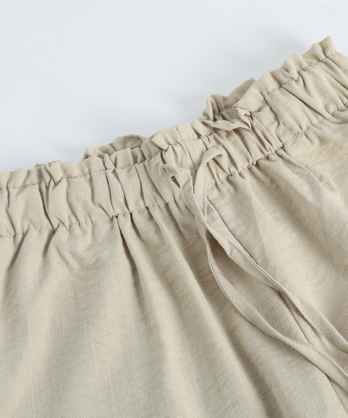 SUGAR BISKET(シュガービスケット)の「冷感リラックスパンツ(その他パンツ・レディース・ホワイト/ブラック/ベージュ/オリーブ/ブルー/ライトブラウン/グリーン・M/L)」の12枚目の写真