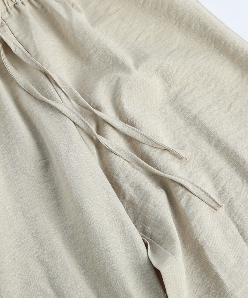 SUGAR BISKET(シュガービスケット)の「冷感リラックスパンツ(その他パンツ・レディース・ホワイト/ブラック/ベージュ/オリーブ/ブルー/ライトブラウン/グリーン・M/L)」の9枚目の写真