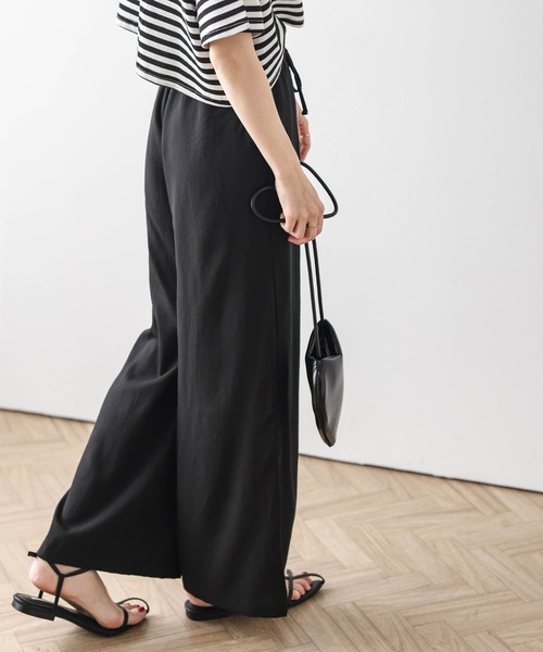 SUGAR BISKET(シュガービスケット)の「冷感リラックスパンツ(その他パンツ・レディース・ホワイト/ブラック/ベージュ/オリーブ/ブルー/ライトブラウン/グリーン・M/L)」の22枚目の写真