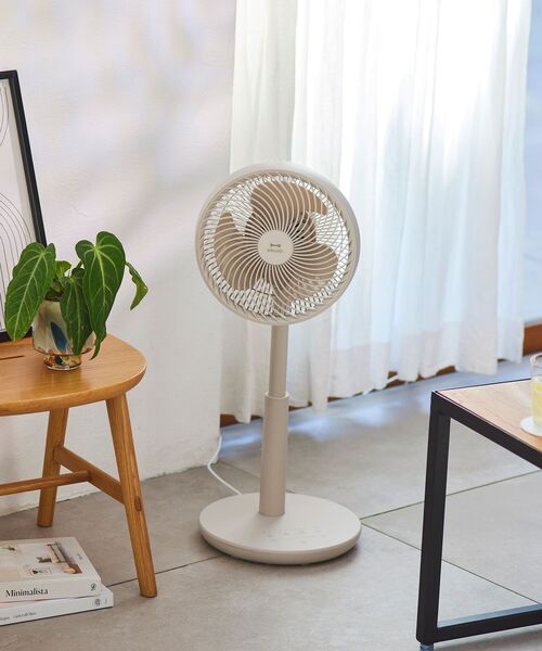 BRUNO（ブルーノ）の「DC コンパクト フロア ファン アイボリー グリーン ホワイト BOE075 扇風機 サーキュレーター（生活家電・レディース・アイボリー/ブルーグリーン/ホワイト/グレイッシュベージュ・ﾌﾘ-）」の13枚目の写真